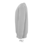 NEW SUPREME Sweatshirt Kinder 280 g/m² Grau – Seitenansicht