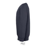NEW SUPREME Sweatshirt Kinder 280 g/m² Blau – Seitenansicht
