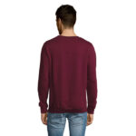NEW SUPREME Sweatshirt 280 g/m² Braun – Rückansicht