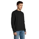 NEW SUPREME Sweatshirt 280 g/m² Schwarz – Seitenansicht