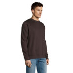 NEW SUPREME Sweatshirt 280 g/m² Grau – Seitenansicht