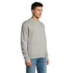 NEW SUPREME Sweatshirt 280 g/m² Grau – Seitenansicht