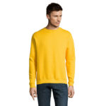 NEW SUPREME Sweatshirt 280 g/m² Gold – Vorderansicht
