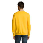 NEW SUPREME Sweatshirt 280 g/m² Gold – Rückansicht