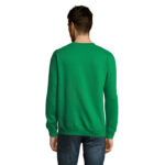 NEW SUPREME Sweatshirt 280 g/m² Grün – Rückansicht
