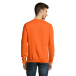 NEW SUPREME Sweatshirt 280 g/m² Orange – Rückansicht