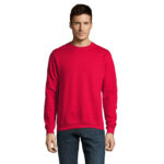 NEW SUPREME Sweatshirt 280 g/m² Rot – Vorderansicht
