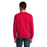 NEW SUPREME Sweatshirt 280 g/m² Rot – Rückansicht