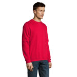 NEW SUPREME Sweatshirt 280 g/m² Rot – Seitenansicht