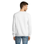 NEW SUPREME Sweatshirt 280 g/m² White – Rückansicht
