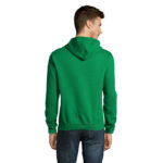 SLAM Hoodie Unisex Grün – Rückansicht