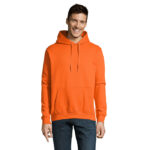 SLAM Hoodie Unisex Orange – Vorderansicht