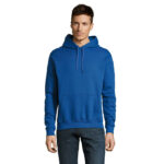 SLAM Hoodie Unisex Blau – Vorderansicht