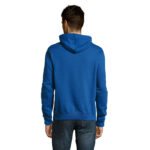 SLAM Hoodie Unisex Blau – Rückansicht