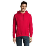 SLAM Hoodie Unisex Rot – Vorderansicht