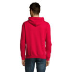 SLAM Hoodie Unisex Rot – Rückansicht