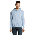 SLAM Hoodie Unisex Blau – Vorderansicht