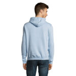 SLAM Hoodie Unisex Blau – Rückansicht