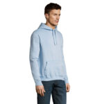 SLAM Hoodie Unisex Blau – Seitenansicht