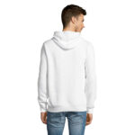 SLAM Hoodie Unisex White – Rückansicht