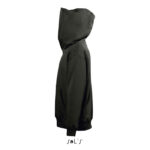 SLAM Hoodie Kinder Schwarz – Seitenansicht