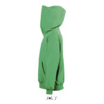 SLAM Hoodie Kinder Grün – Seitenansicht