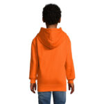 SLAM Hoodie Kinder Orange – Rückansicht