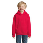 SLAM Hoodie Kinder Rot – Vorderansicht