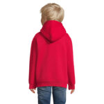 SLAM Hoodie Kinder Rot – Rückansicht