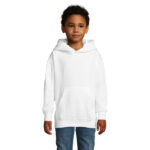 SLAM Hoodie Kinder White – Vorderansicht