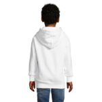 SLAM Hoodie Kinder White – Rückansicht