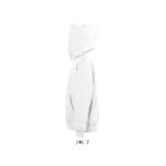SLAM Hoodie Kinder White – Seitenansicht