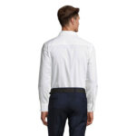 BRIGHTON Hemd Herren 140 g/m² White – Rückansicht