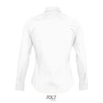 EDEN Hemd Damen 140 g/m² White – Rückansicht