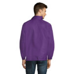 SURF Windbreaker Unisex Purple – Rückansicht