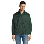 SURF Windbreaker Unisex Grün – Vorderansicht