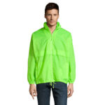 SURF Windbreaker Unisex Grün – Vorderansicht