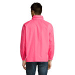 SURF Windbreaker Unisex Rosa – Rückansicht
