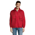 SURF Windbreaker Unisex Rot – Vorderansicht