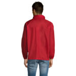 SURF Windbreaker Unisex Rot – Rückansicht
