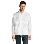 SURF Windbreaker Unisex White – Vorderansicht