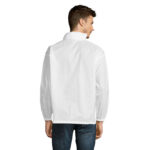 SURF Windbreaker Unisex White – Rückansicht