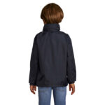 SURF Windbreaker Kinder 210 g/m² Blau – Rückansicht