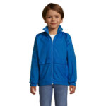 SURF Windbreaker Kinder 210 g/m² Blau – Vorderansicht