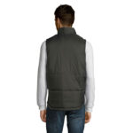 WARM Bodywarmer Herren Schwarz – Rückansicht