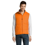WARM Bodywarmer Herren Orange – Vorderansicht