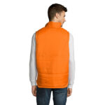 WARM Bodywarmer Herren Orange – Rückansicht