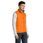 WARM Bodywarmer Herren Orange – Seitenansicht