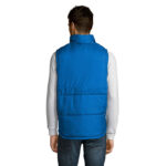 WARM Bodywarmer Herren Blau – Rückansicht