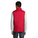 WARM Bodywarmer Herren Rot – Rückansicht